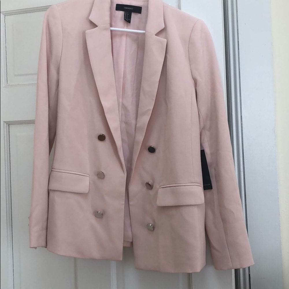 Pink blazer